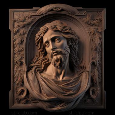 3D model st jesus (STL)